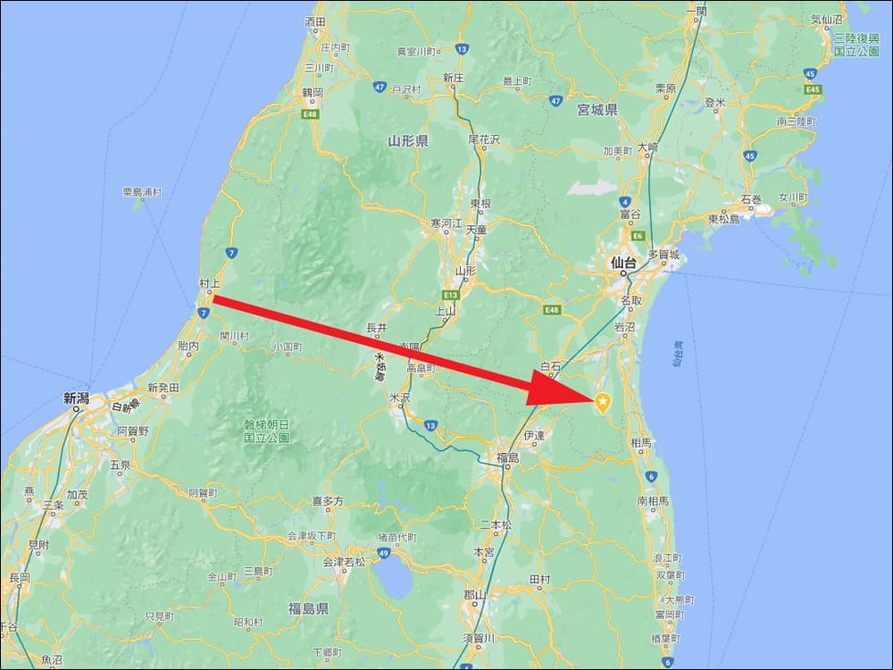 新潟の地から丸森へ